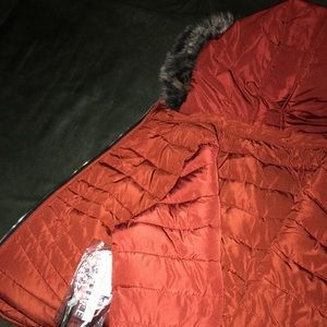 Reversible puffer coat